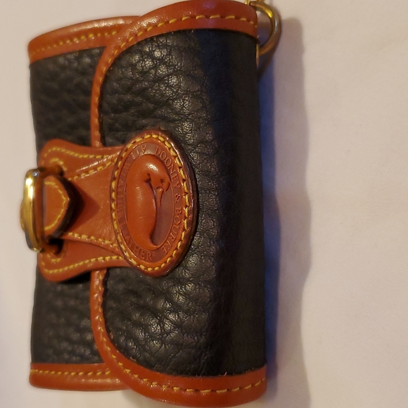 Vintage Dooney & Bourke All Weather Leather - Over Under Duck - Key Caddy - Picture 7 of 9